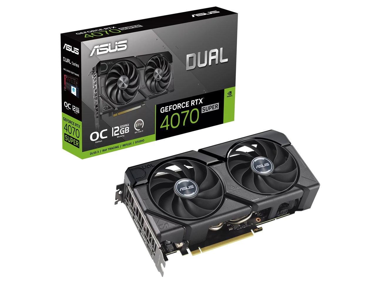 DUAL-RTX4070S-O12G [PCIExp 12GB]