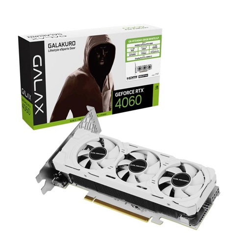 GK-RTX4060-E8GB/WHITE/LP [PCIExp 8GB]