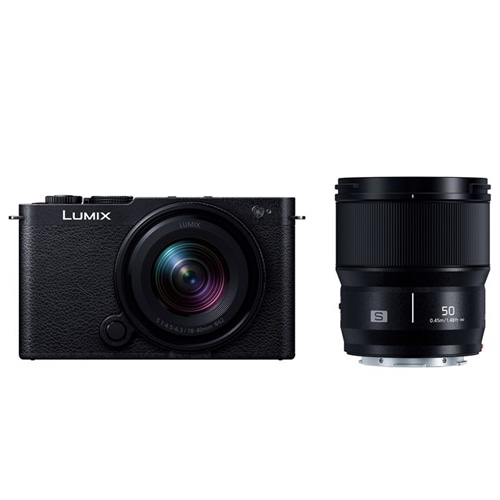 LUMIX DC-S9W-K ダブルレンズキット [ジェットブラック]