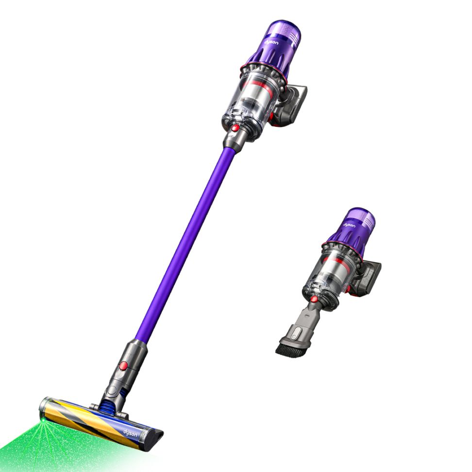 ダイソンコードレスクリーナーDigitalSlimFluffyOpticSV18FFPLPU（整備済製品）