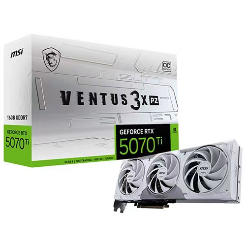 GeForce RTX 5070 Ti 16G VENTUS 3X PZ OC [PCIExp 16GB]