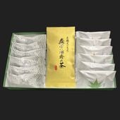 抹茶もみじ3個・ほうじ茶もみじ3個・フィナンシェ6個・森田の茶100ｇ1個入
