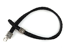 �쥶���֥쥹��åȡ�̤���BLACK��SILVER925��22.5cm�ˡ��ԥ᡼�����б��ġ�