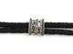 �쥶���֥쥹��åȡ�̤���BLACK��SILVER925��22.5cm�ˡ��ԥ᡼�����б��ġ�