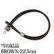 �쥶���֥쥹��åȡ���η뾽��BROWN��SILVER925��22.5cm�ˡ��ԥ᡼�����б��ġ�