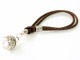 �쥶���֥쥹��åȡ���η뾽��BROWN��SILVER925��22.5cm�ˡ��ԥ᡼�����б��ġ�