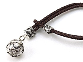 �쥶���֥쥹��åȡ�̤���BROWN��SILVER925��22.5cm�ˡ��ԥ᡼�����б��ġ�