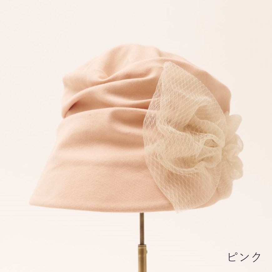 医療用帽子｜日本製［S/M対応］オーガニックコットン ベア天竺