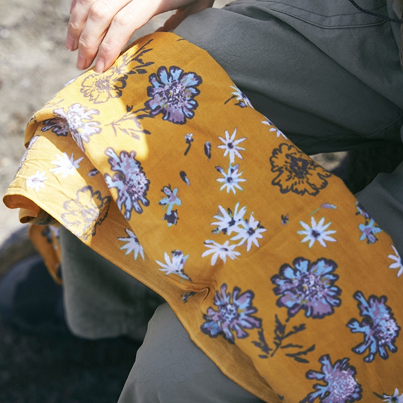 スポーツてぬぐい / マツムシソウ & イワツメクサ