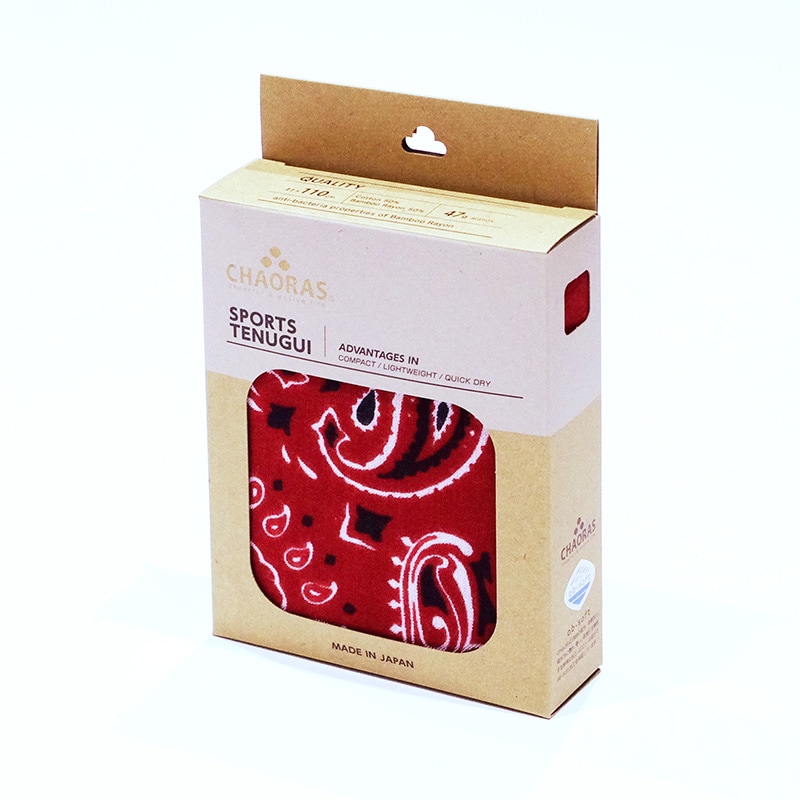 スポーツてぬぐい / バンダナ レッド