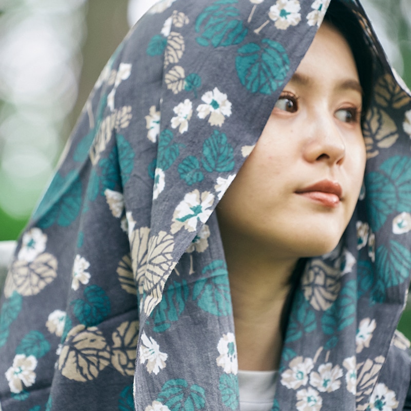 スポーツてぬぐいワイド / イワウチワ