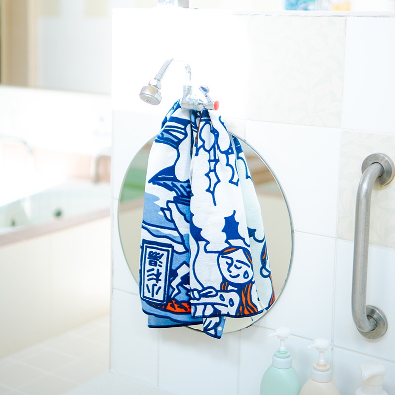 【小杉湯】 お風呂てぬぐい