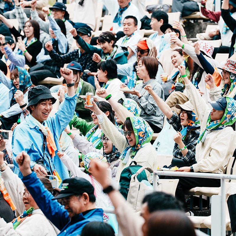 【スーパー登山部】 スポーツてぬぐい / タイダイ 頂き