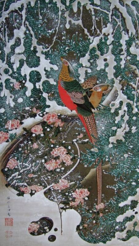 絵画風 壁紙ポスター（はがせるシール式） 『キャラクロ』 の