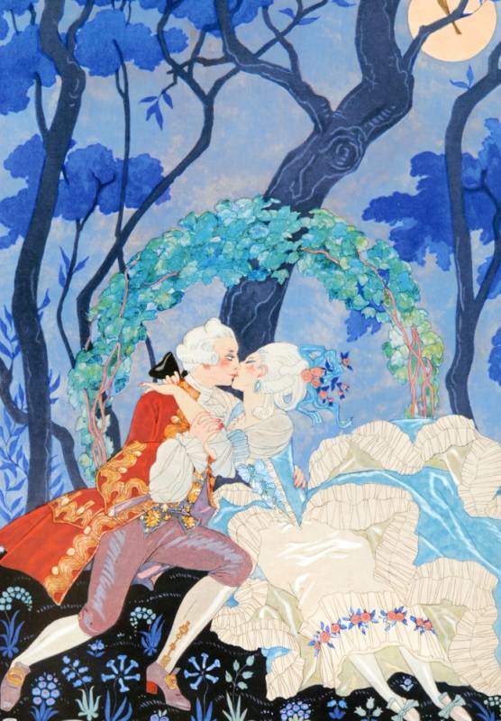 絵画風 壁紙ポスター（はがせるシール式） 『キャラクロ』 の