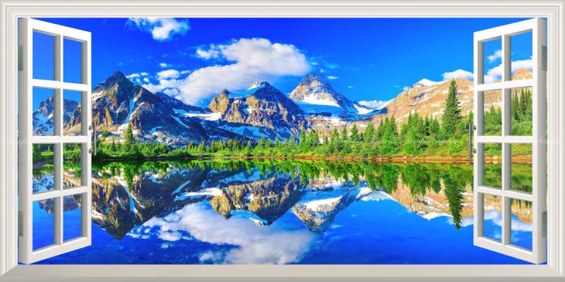 絵画風 壁紙ポスター（はがせるシール式） 『キャラクロ』 の