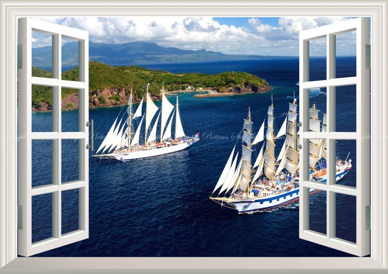 絵画風 壁紙ポスター（はがせるシール式） 『キャラクロ』 の