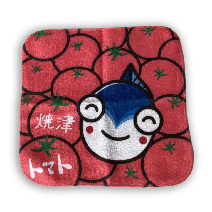 虎の鳥居ちゃんさん専用 やいちゃんタオルハンカチ（トマト） | やいちゃん（静岡県焼津市