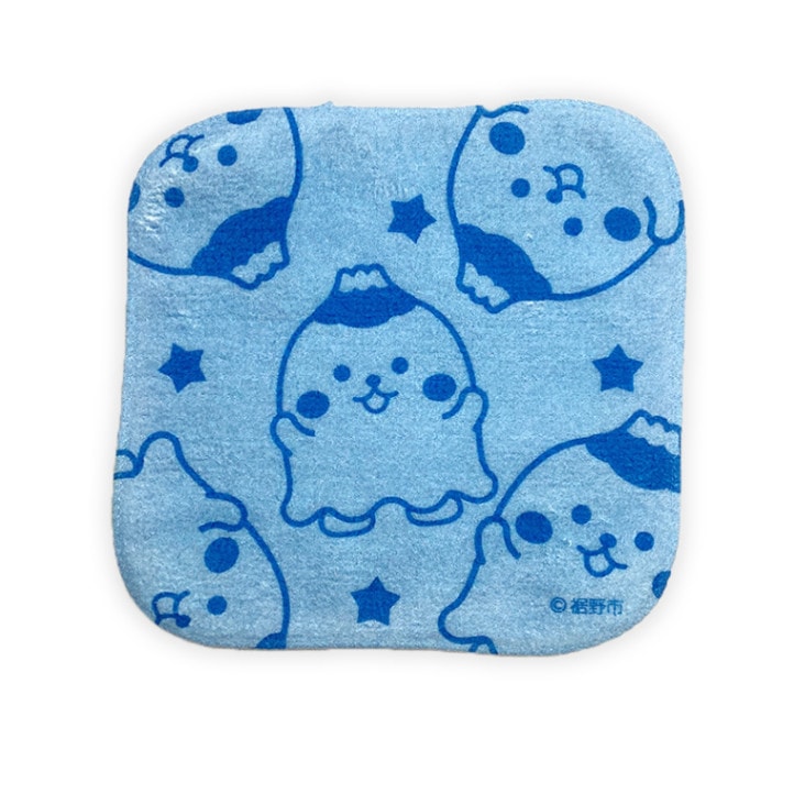 すそのんタオルハンカチ小(ブルー)