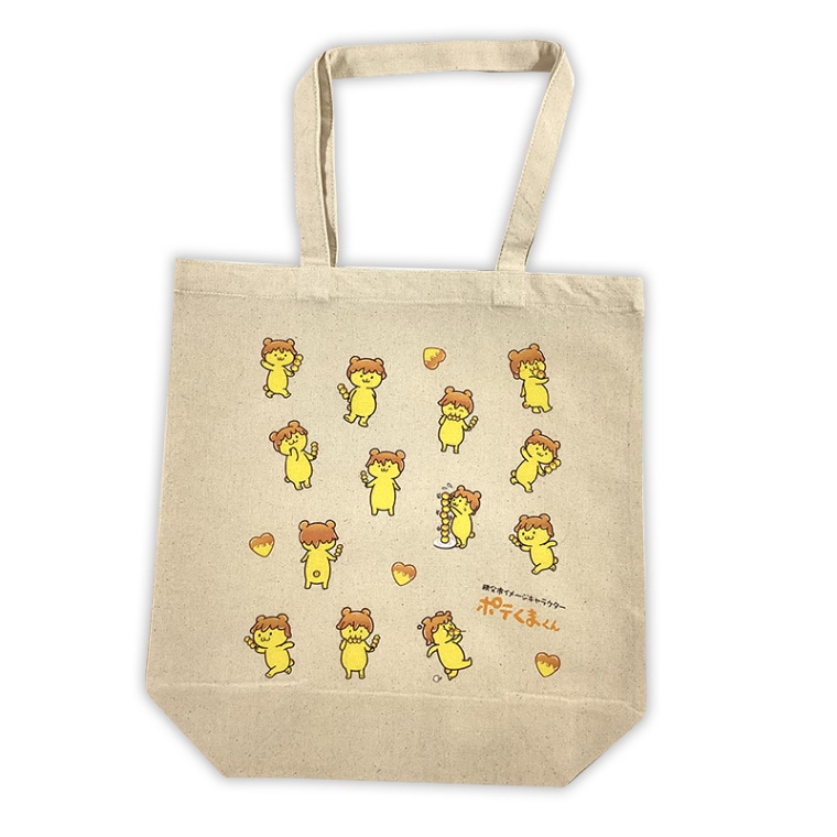 ポテくまくんトートバッグ（基本） きゃらポチッ