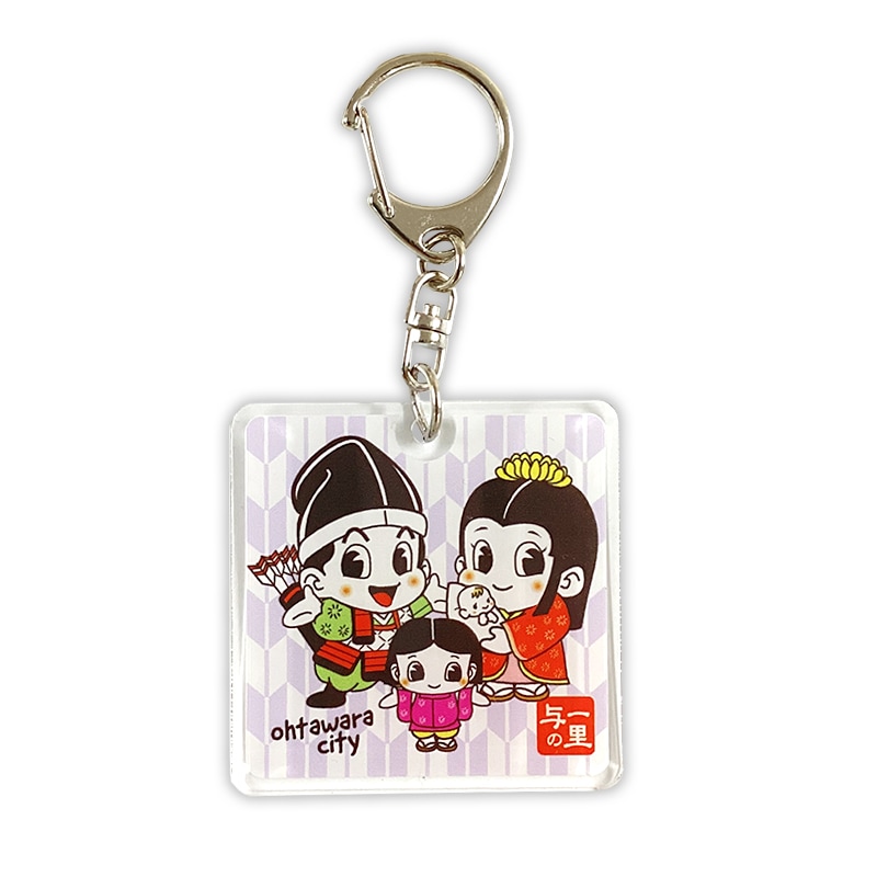 与一くんアクリルキーホルダー（四角） | 与一くん（栃木県大田原市