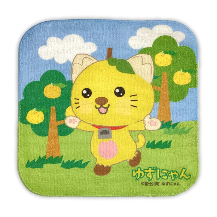 ゆずにゃんハンカチ