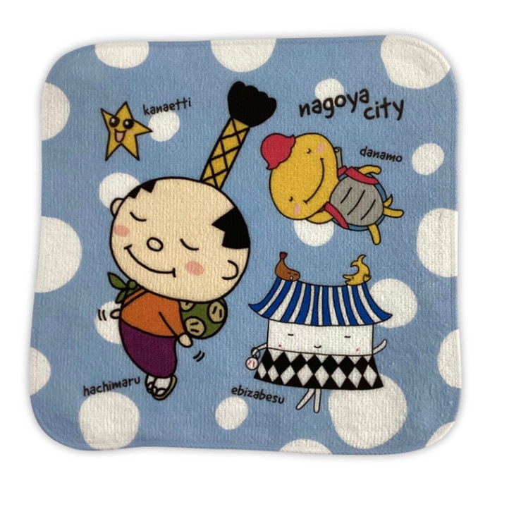 はち丸タオルハンカチ