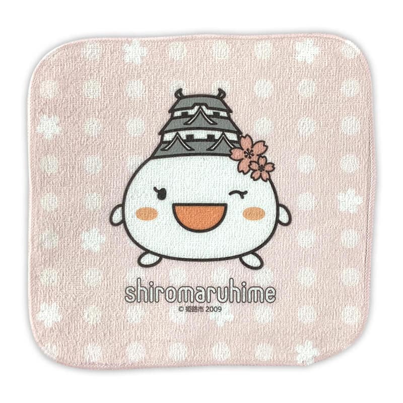 しろまるひめタオルハンカチ