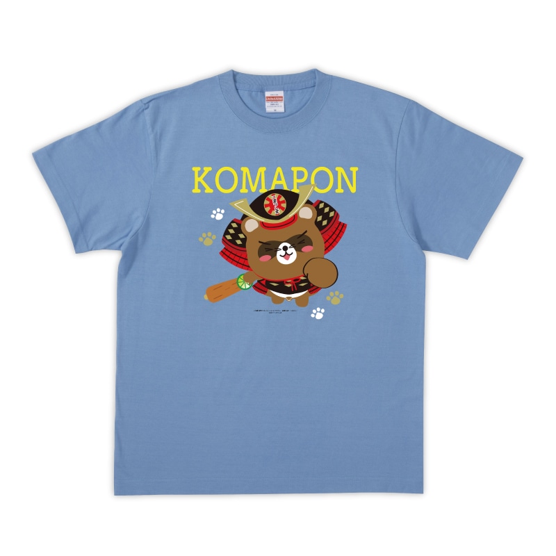 こまポンTシャツ(サックス)