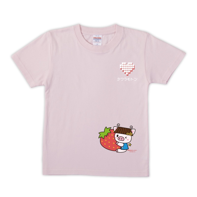 タワラモトンTシャツ（ライトピンク）