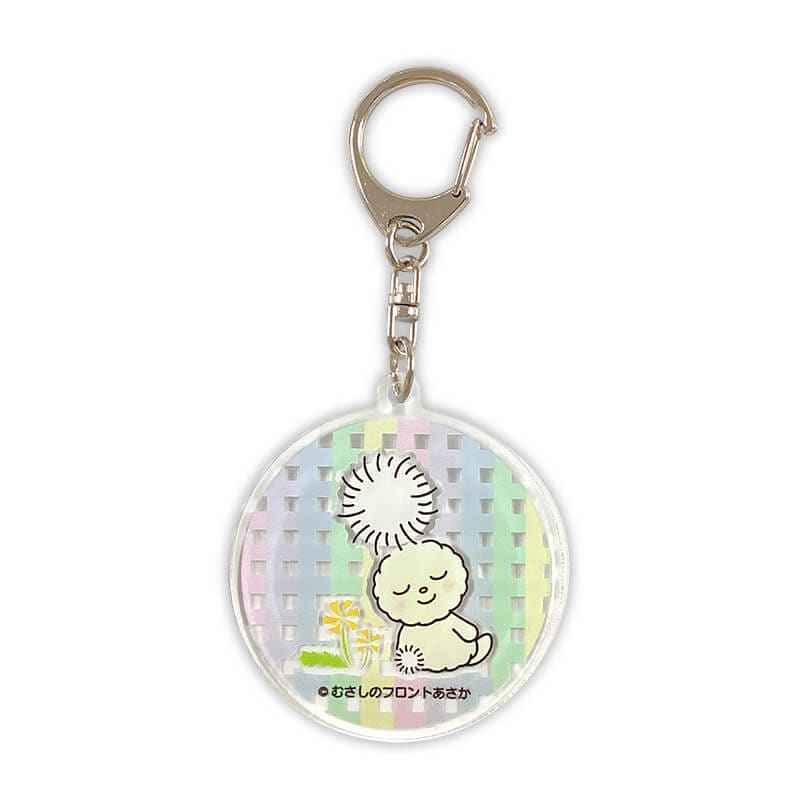朝霞市キャラクターぽぽたんアクリルキーホルダー | ぽぽたん