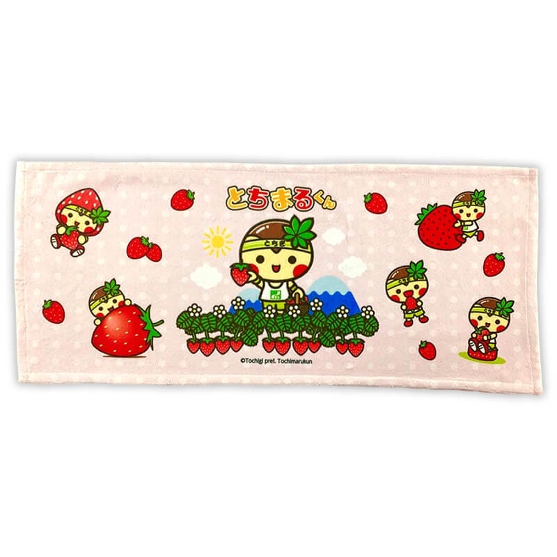 とちまるくんフェイスタオル