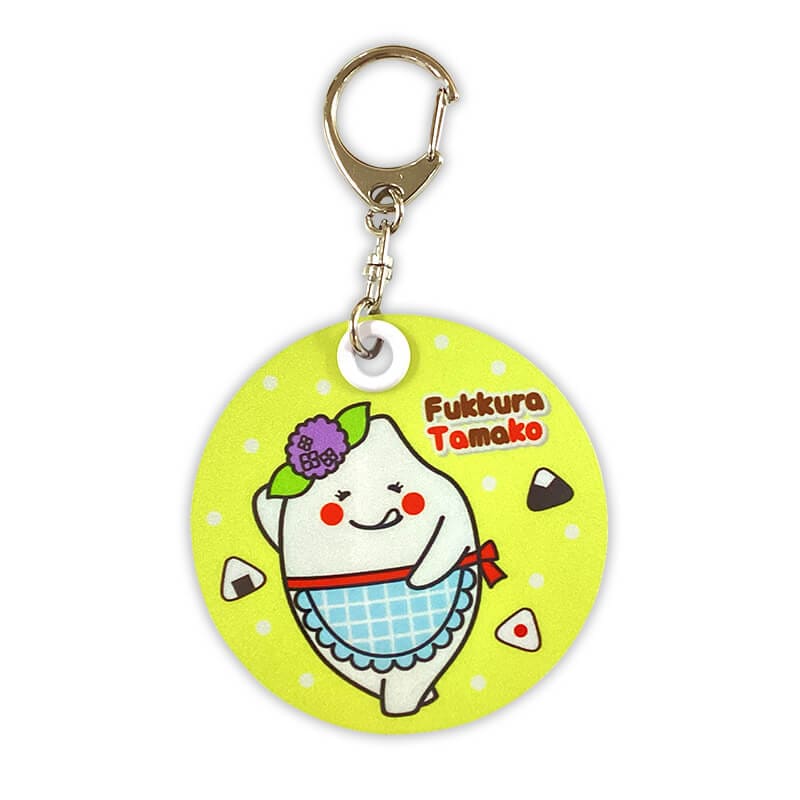 ふっくらたまこ反射板キーホルダー