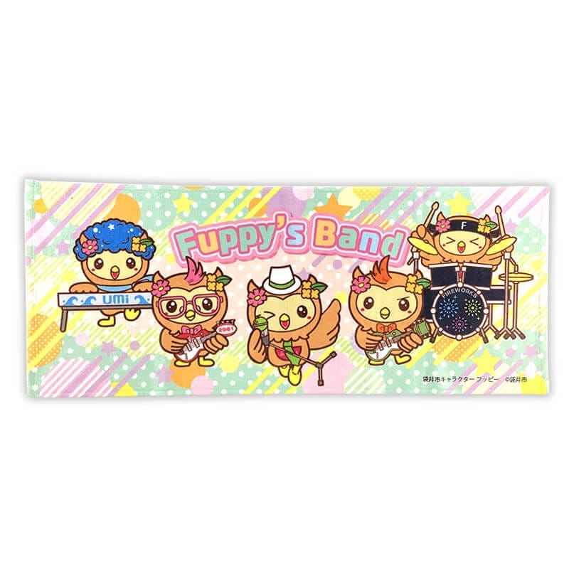 フッピー フェイスタオル