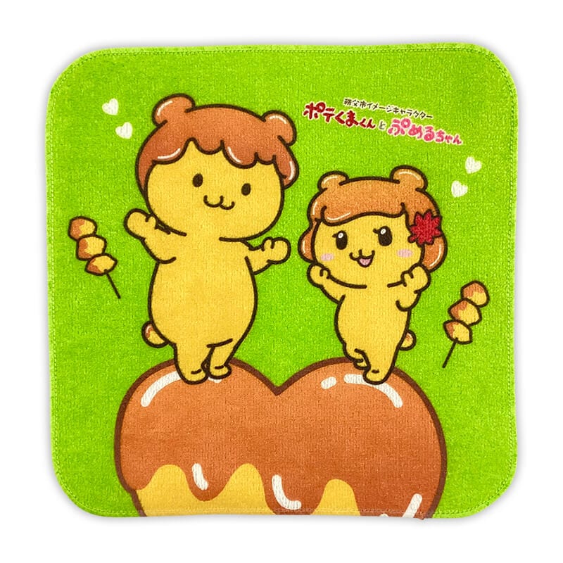 ポテくまくん・ぷめるちゃんタオルハンカチ | ポテくまくん・ぷめる