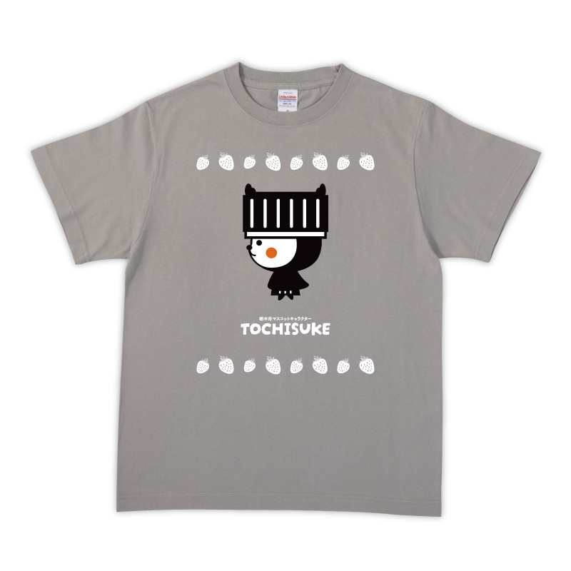 とち介のTシャツ（ライトグレー）