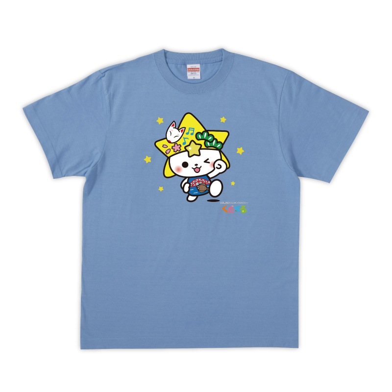 くだまるTシャツ（サックス）