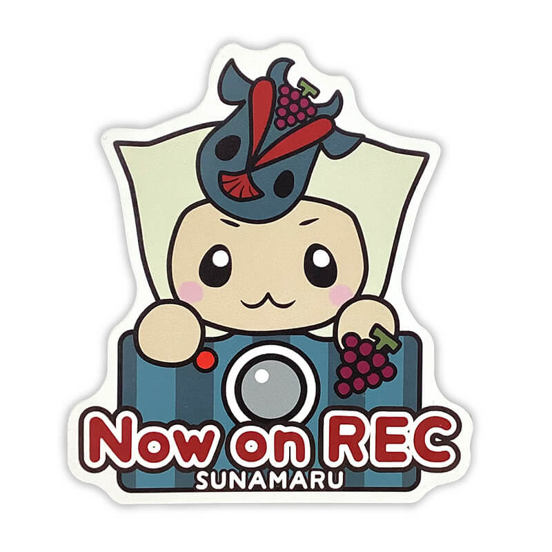 河合町イメージキャラクターカーマグネット（ドライブレコーダー）