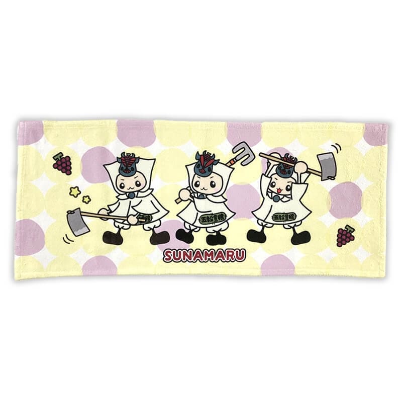 河合町イメージキャラクターフェイスタオル