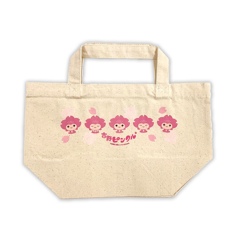 吉野ピンクルランチトートバッグ