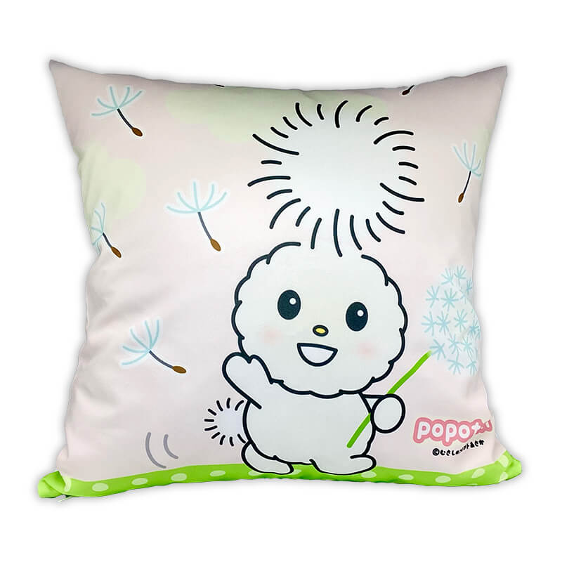 朝霞市キャラクターぽぽたんクッション