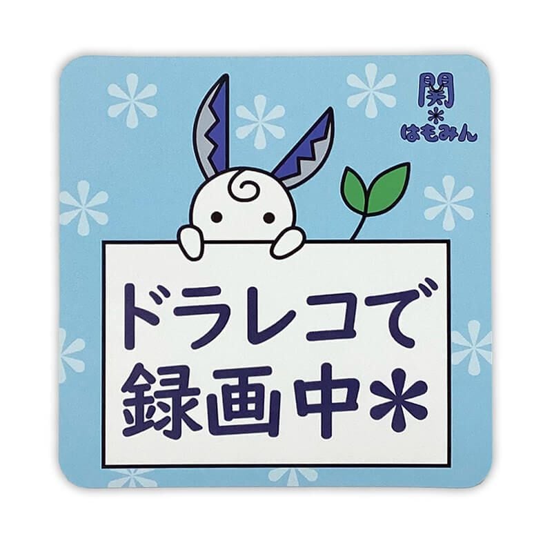 関＊はもみんカーマグネット（ドライブレコーダー）