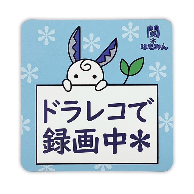 関＊はもみんカーマグネット（ドライブレコーダー）