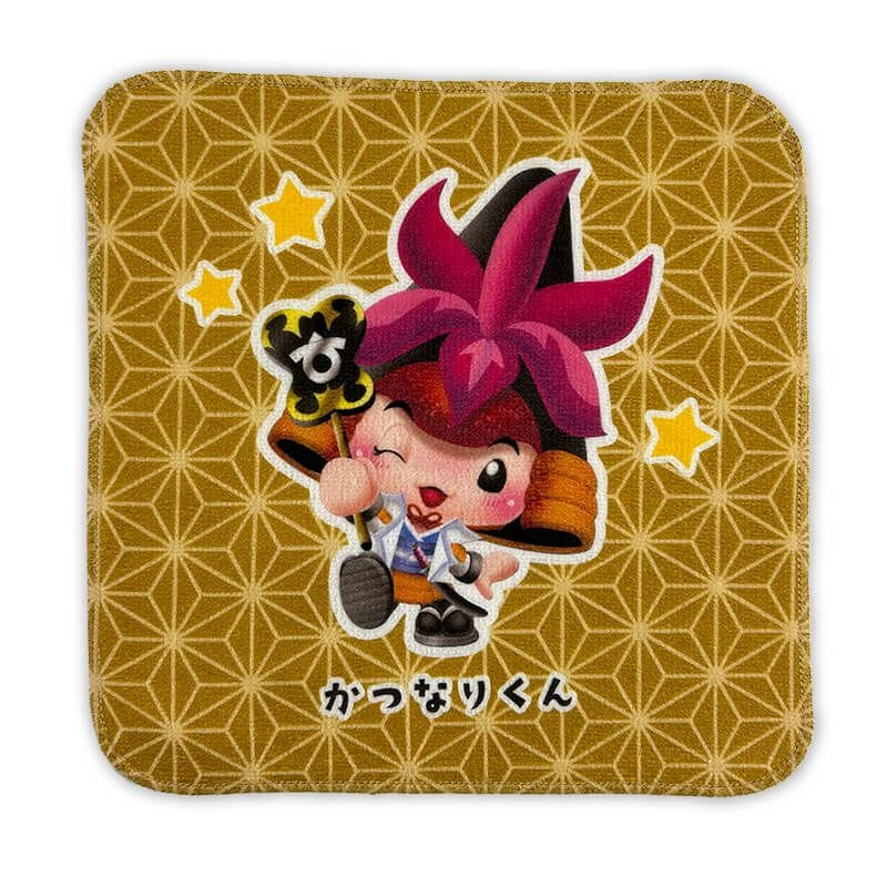 かつなりくんタオルハンカチ