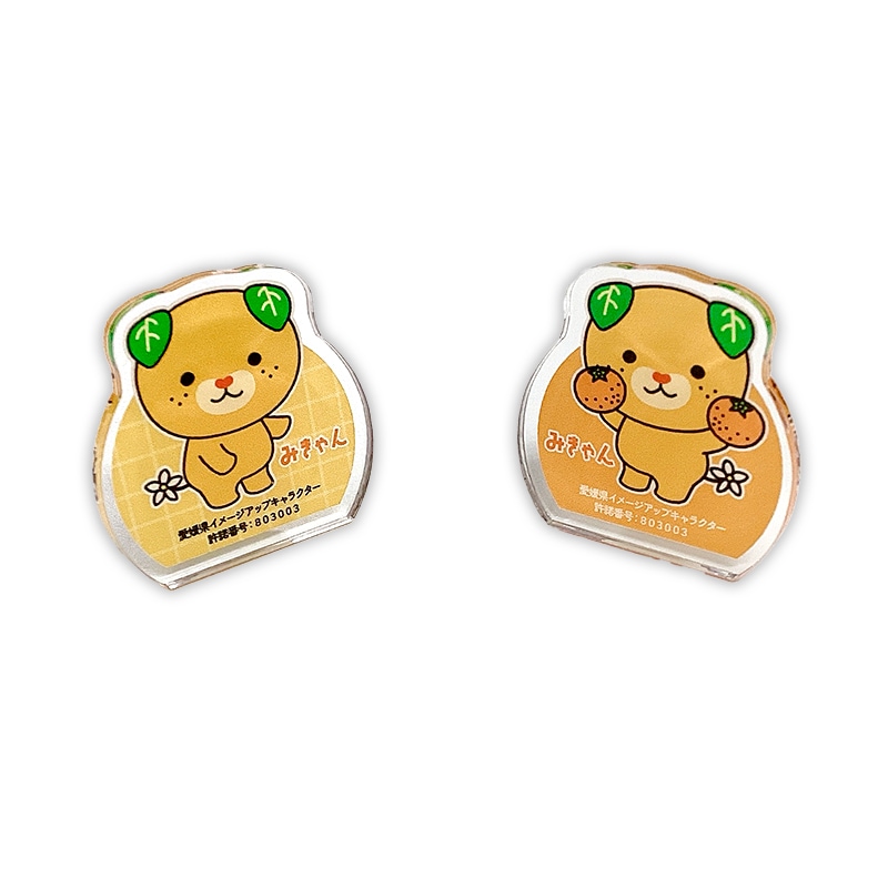 みきゃん アクリルクリップ