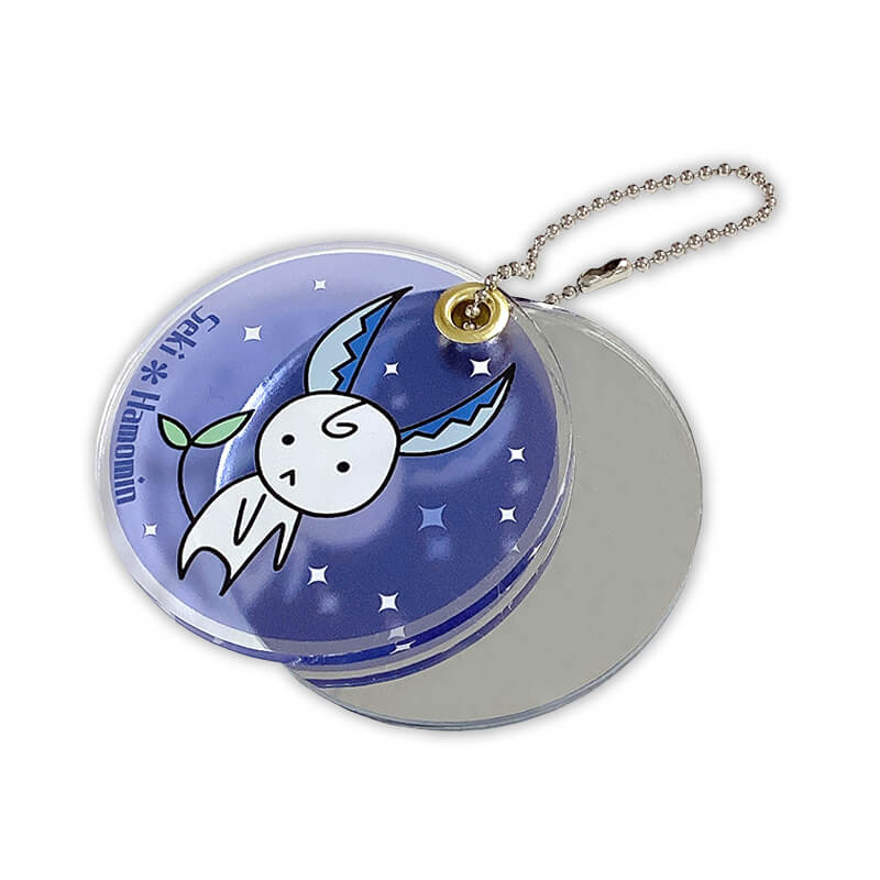 関＊はもみん アクリルミラーキーホルダー