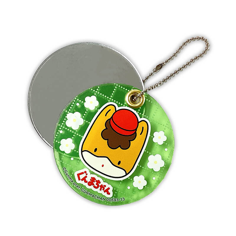 ぐんまちゃん アクリルミラーキーホルダー