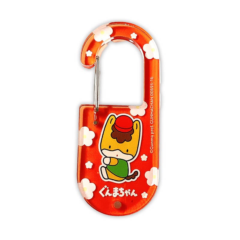 ぐんまちゃん アクリルカラビナ