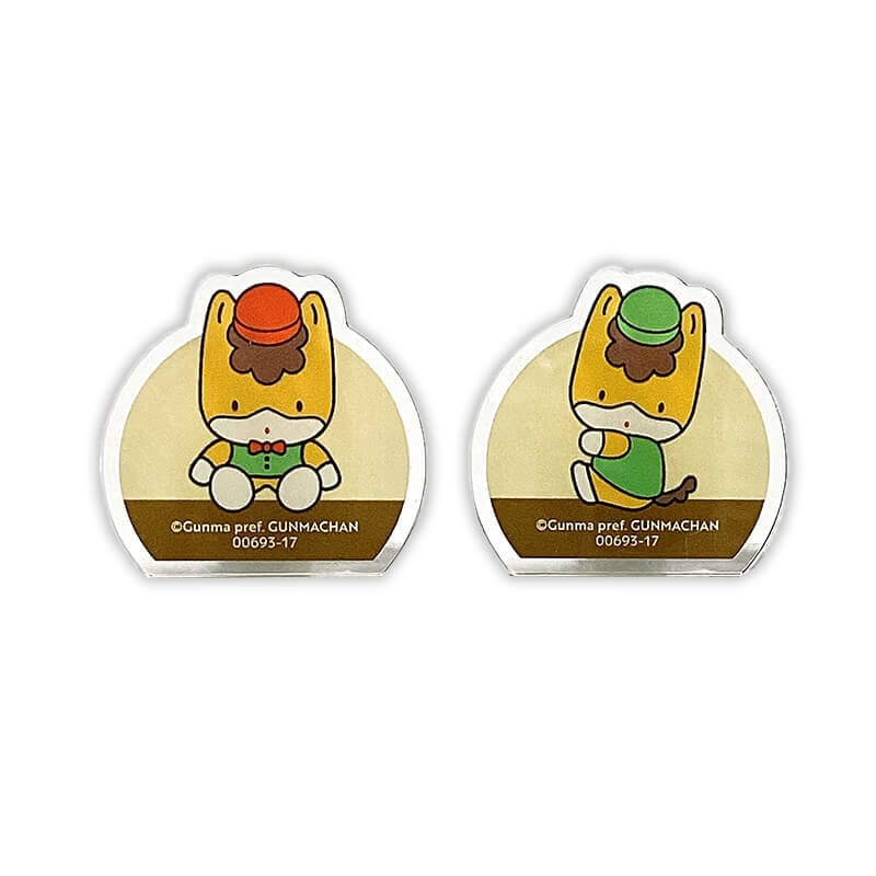 ぐんまちゃん  アクリルクリップ