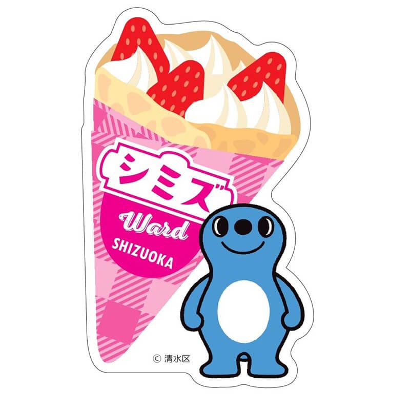 シズラホログラムステッカー（クレープ）